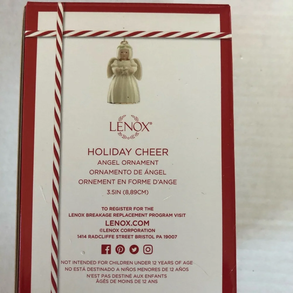 Lenox porcelain ornament